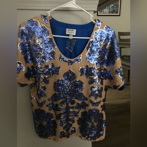 Designer Tracy Reese Women’s Sequined Top
